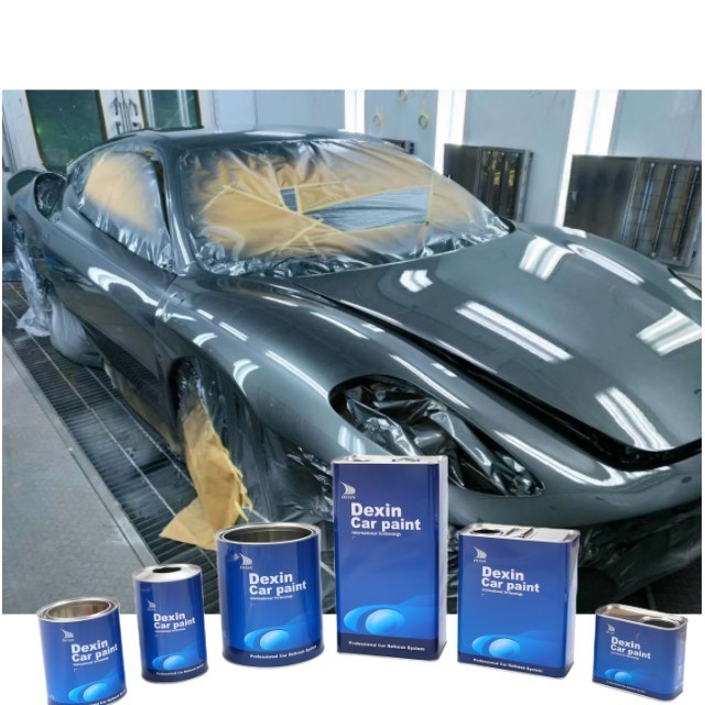 DEXIN Anti corrosive paint manufacturer epoxy  resin paint for metal and steel structures