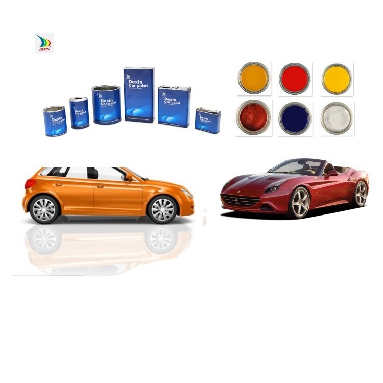 High Quality Car Paint 1k /2k Solid Colors Coating Automotive Spray Painting automotive acrylic  car paint