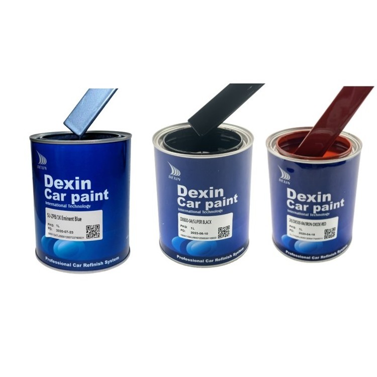 High Quality Car Paint 1k /2k Solid Colors Coating Automotive Spray Painting automotive acrylic  car paint