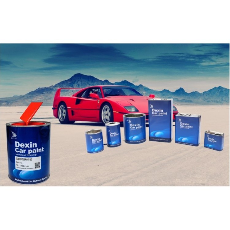 Dexin Car Paint HS Clear Coat Acrylic Lacquer Varnish Acrylic Varnish