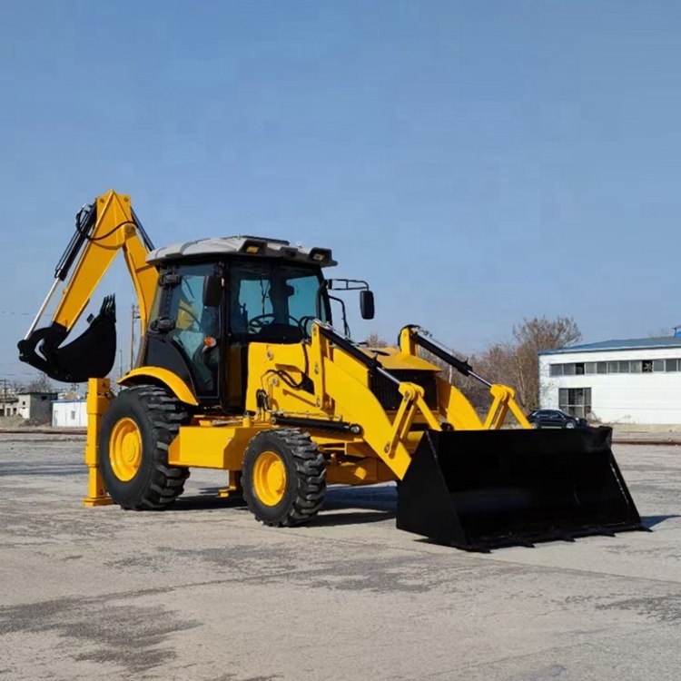 Backhoe Loader Tire 4 Wheel Drive Backhoe new backhoe and loader for construction work