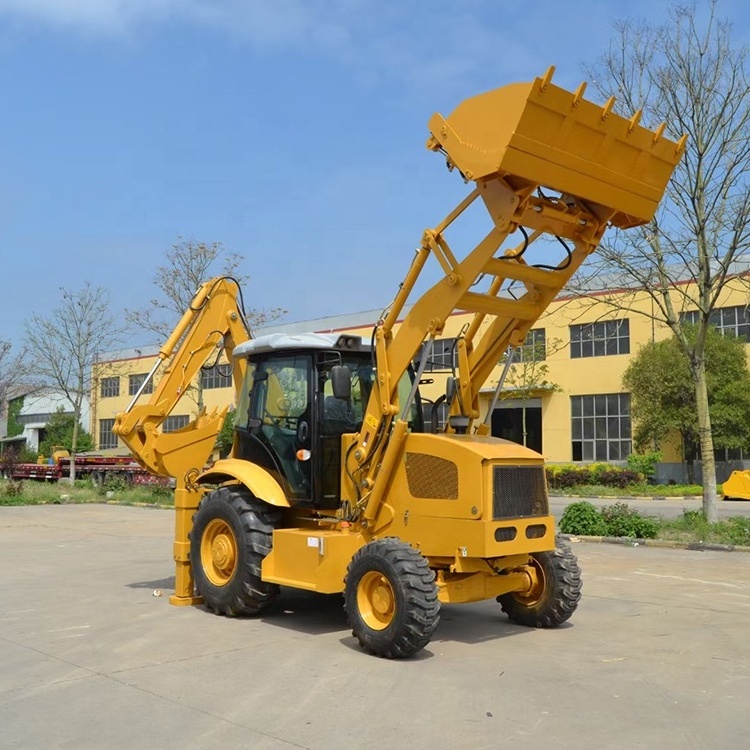 Backhoe Loader Tire 4 Wheel Drive Backhoe new backhoe and loader for construction work