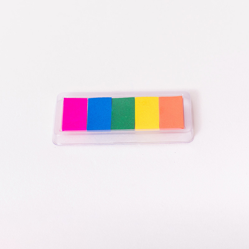 Hot sale custom quick drying ink pad water color stamp pad for kids toy variety colors children ink pad