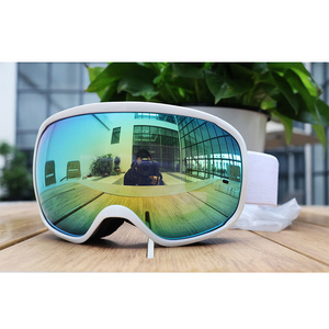 RTS Products UV400 Protection mirror lens anti fog ski glasses snowboard snow goggles wholesale ski oggles