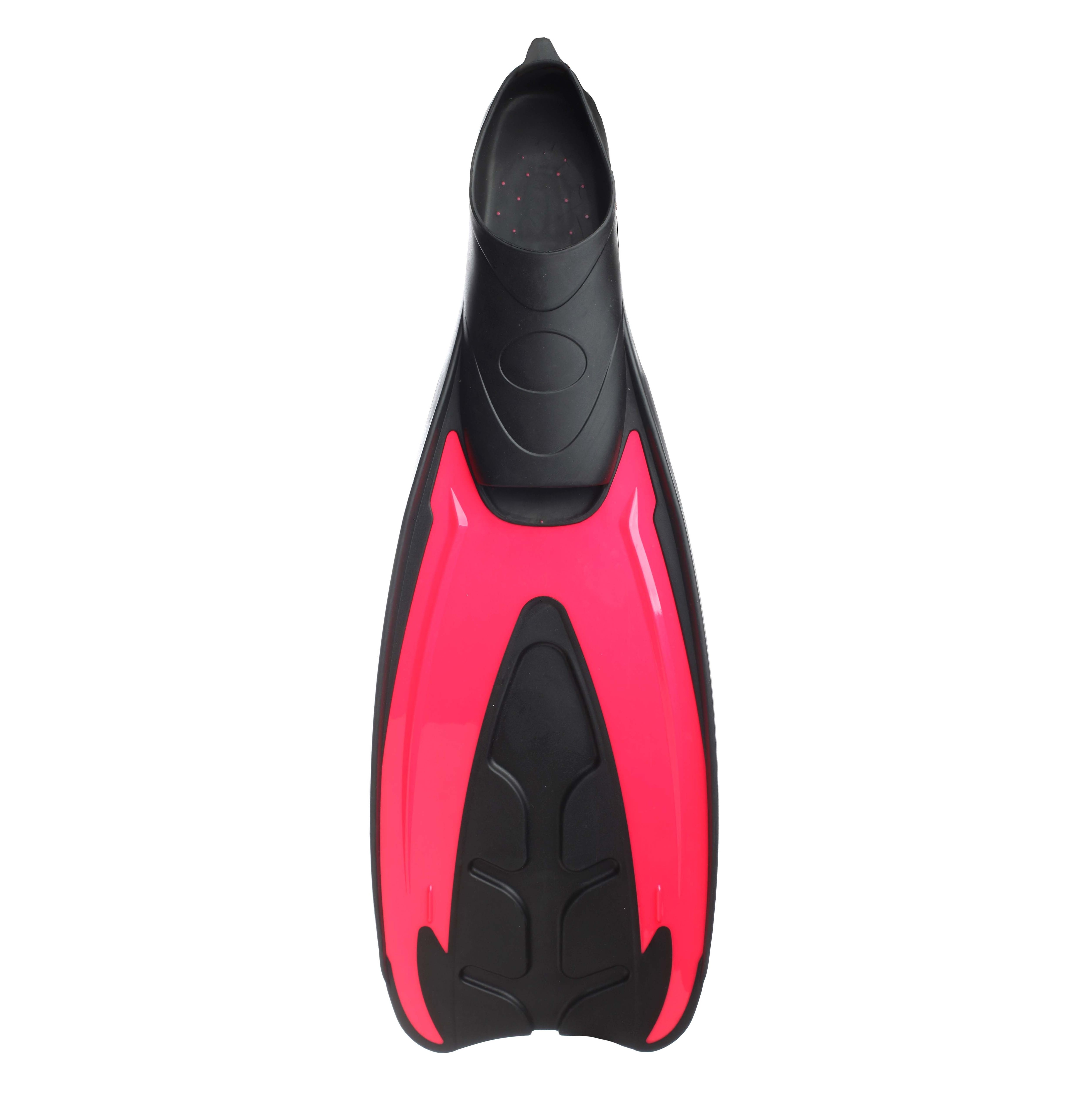 DEX Custom logo color black adults OEM ODM diving fins high quality midi pattern vogue Swimming Flippers for underwater snorkeli