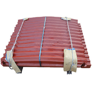 jaw crusher plate fixed and swing jaw plate crusher spare for sale