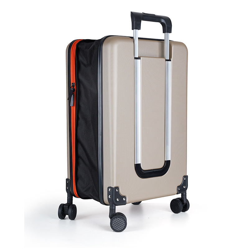 2024 Wholesale Designer Foldable Suitcase Personalized Travel Trolley Bag Suitcase Luggage With Removable Wheels