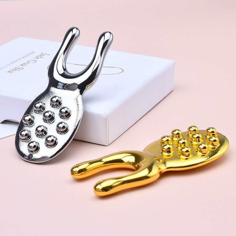 Silver Rose Gold Color Zinc Alloy Nose Lifting Shaper Bridge Shaper Nasal Up Straightener Metal Facial Massage Gua Sha Tool