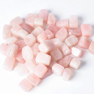 wholesale rose quartz  natural polished gemstone tumbled stones for sell