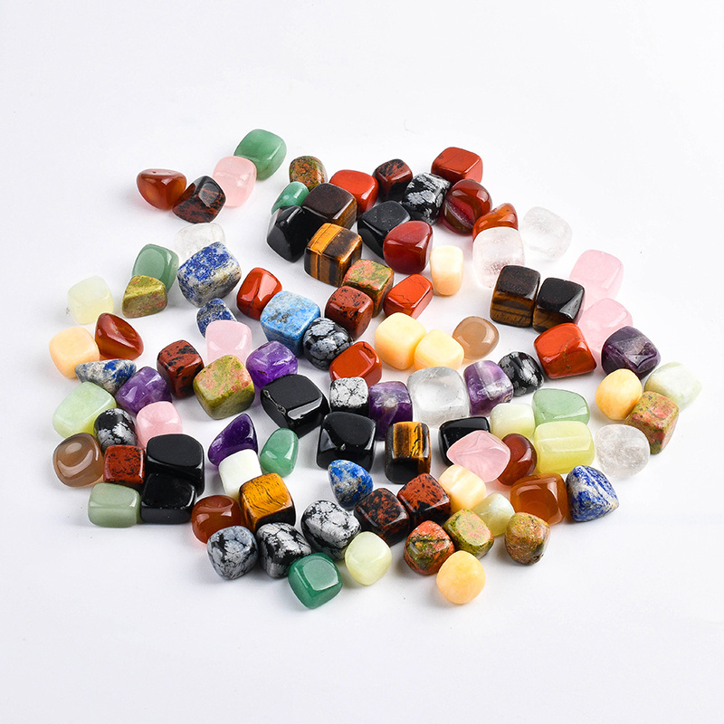 Custom Crystal Mixed Tumble Stone Wholesale Various Types Natural Polished Gemstone Tumbled Stones