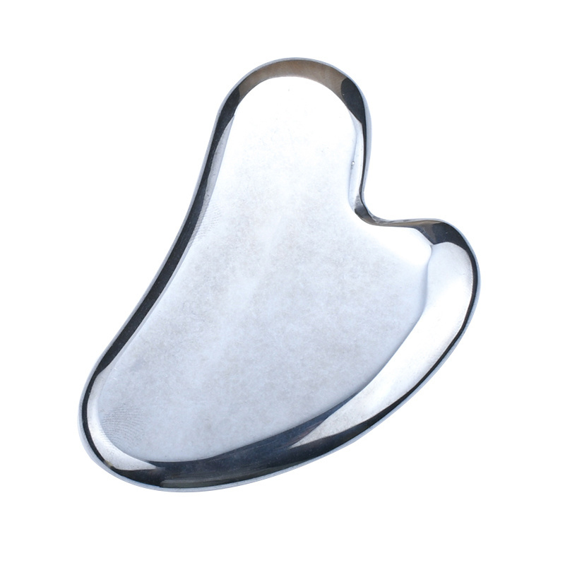 Hot Selling Terahertz Energy Stone Body Guasha Massager Face Skincare Tool Custom Logo Heart Shaped Facial Gua Sha Massage Tool