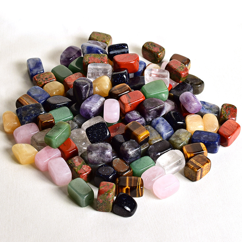 wholesale All Kinds Gemstone Crystal Tumbled Stone Beads