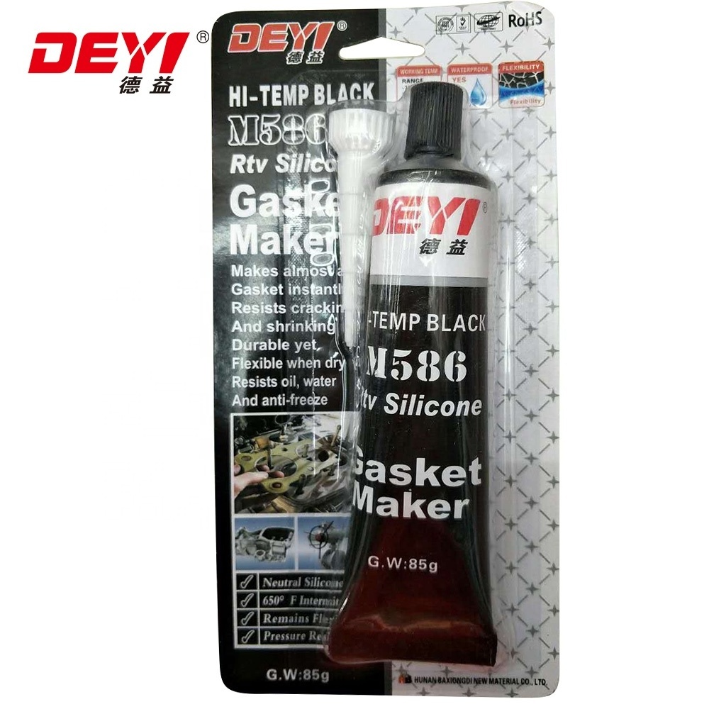 High Temperature RTV gasket maker/gasket maker grey silicone