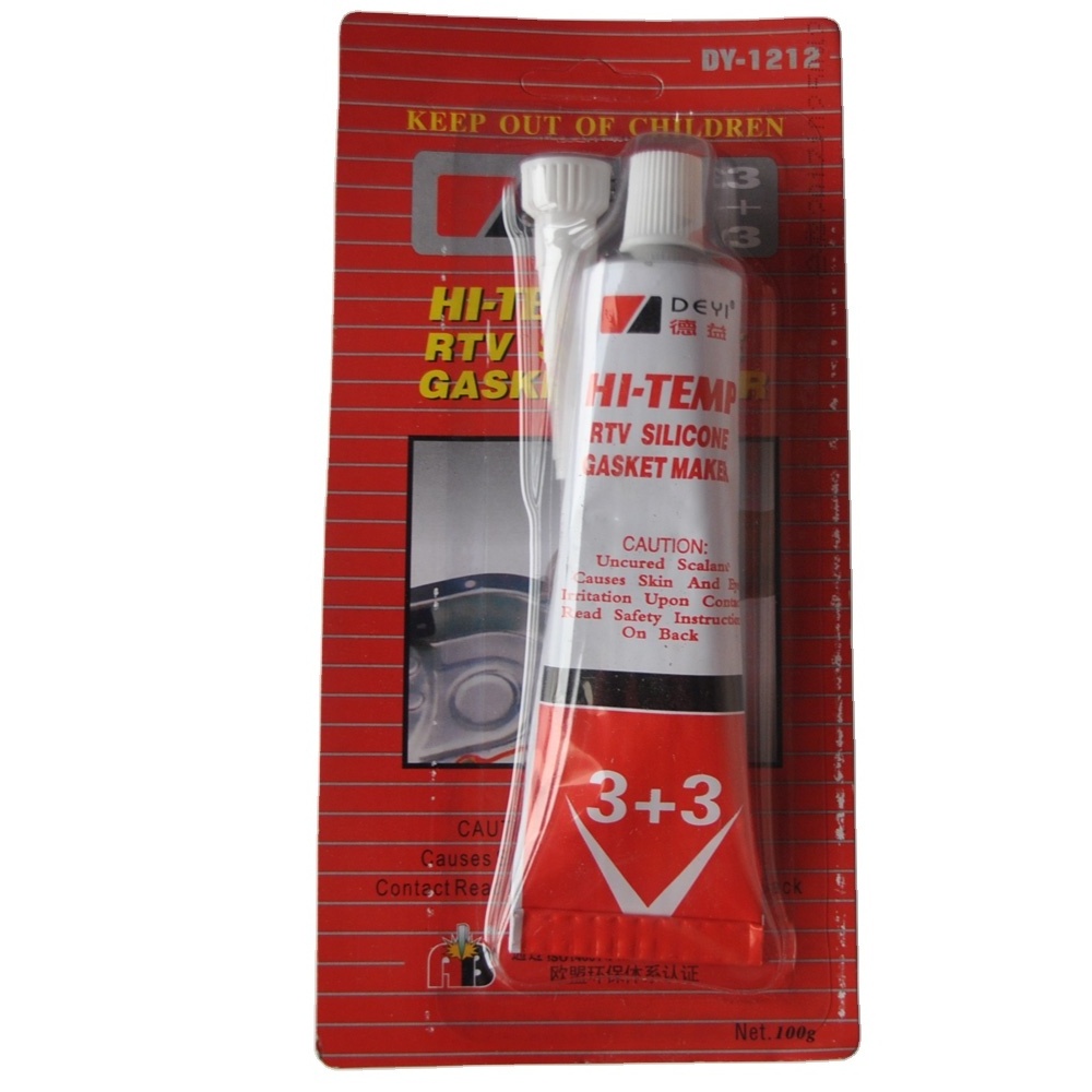 M588 Red High Temp RTV Silicone Adhesive Sealant