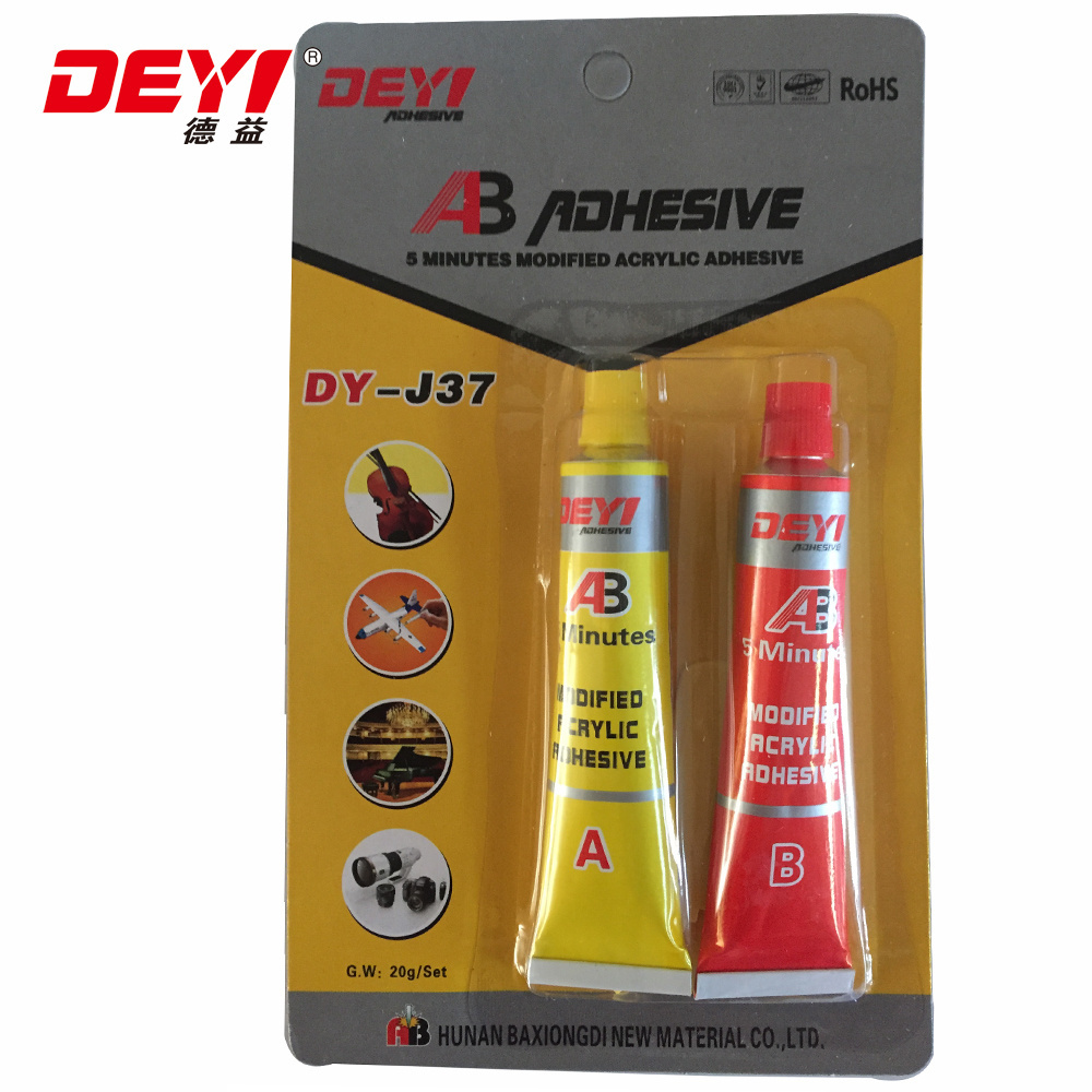 Card and Boxes Acrylic Epoxy Adhesive AB glue/eagle star quality/acrylic glue