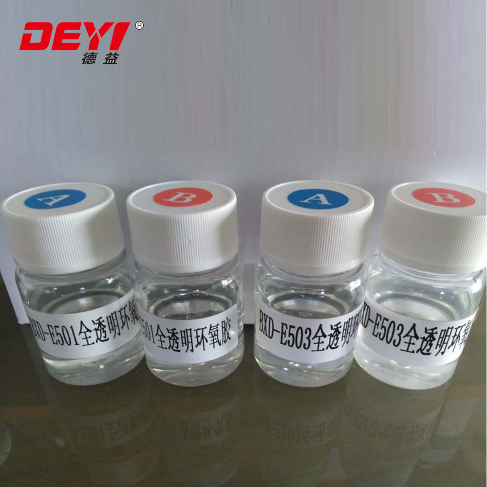 30 Minutes Clear Epoxy Resin Adhesive E503 transparent injectable paste LED lights,  handcraft,  gate lock, machinery glue