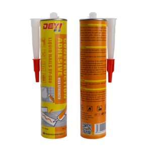 DEYI high power no more nails instant grab glue liquid nail adhesive for woodworking