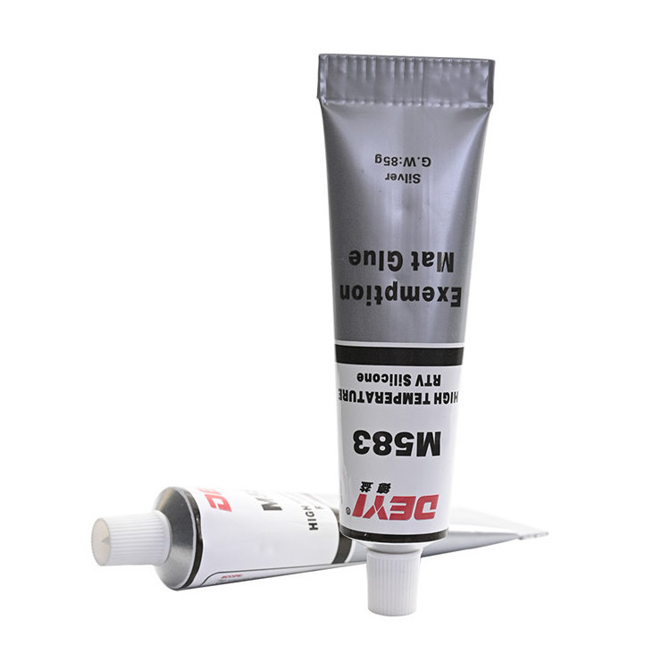 low odor non acetic silicone sealant grey color silicone glue