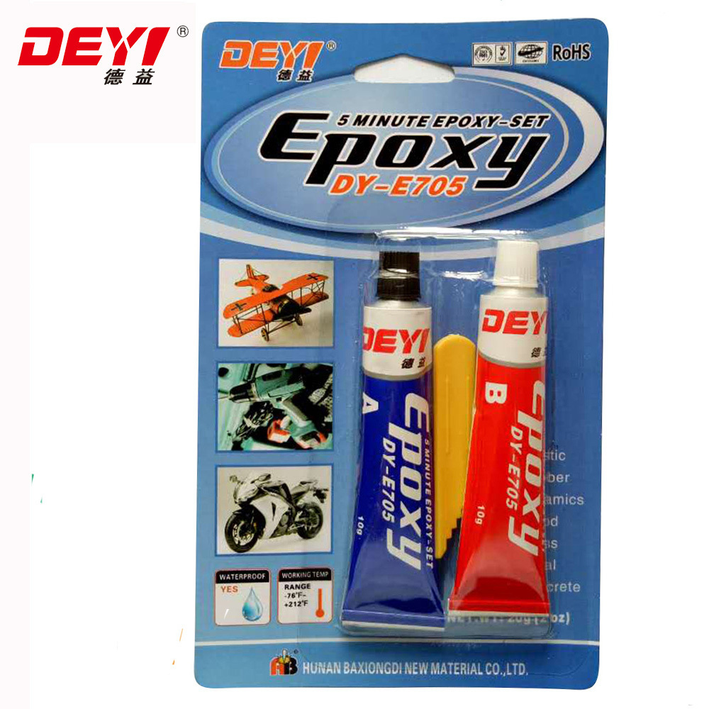 Factory price 5 minutes epoxy resin/epoxy adhesive ab glue for metal and glass