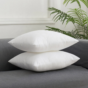 Cheap 100% Polyester Cushion Insert White Pillow Insert 45x45