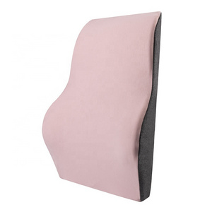 Office Breathable Memory Foam Back Cushion Soft Removeable Washable Cushion Supportive Relaxing Back Cushion