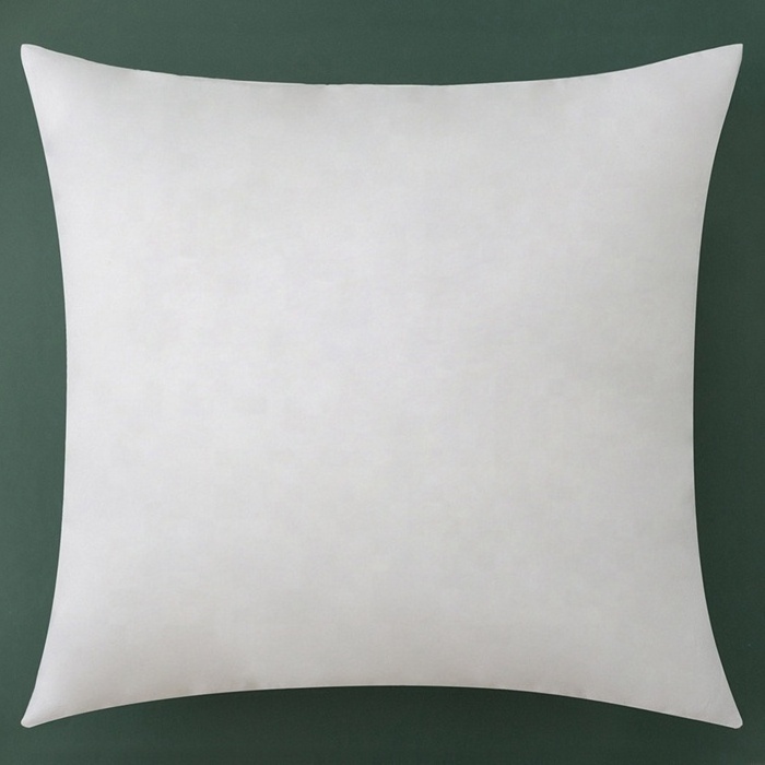 Cheap 100% Polyester Cushion Insert White Pillow Insert 45x45