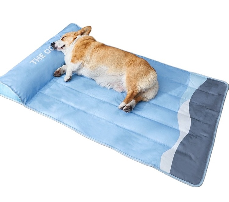 Summer Cold  Feeling Beds Small Cat Medium Luxury Dogs Cool Sleeping Soft Mat Pet Cooling Cushion Mat