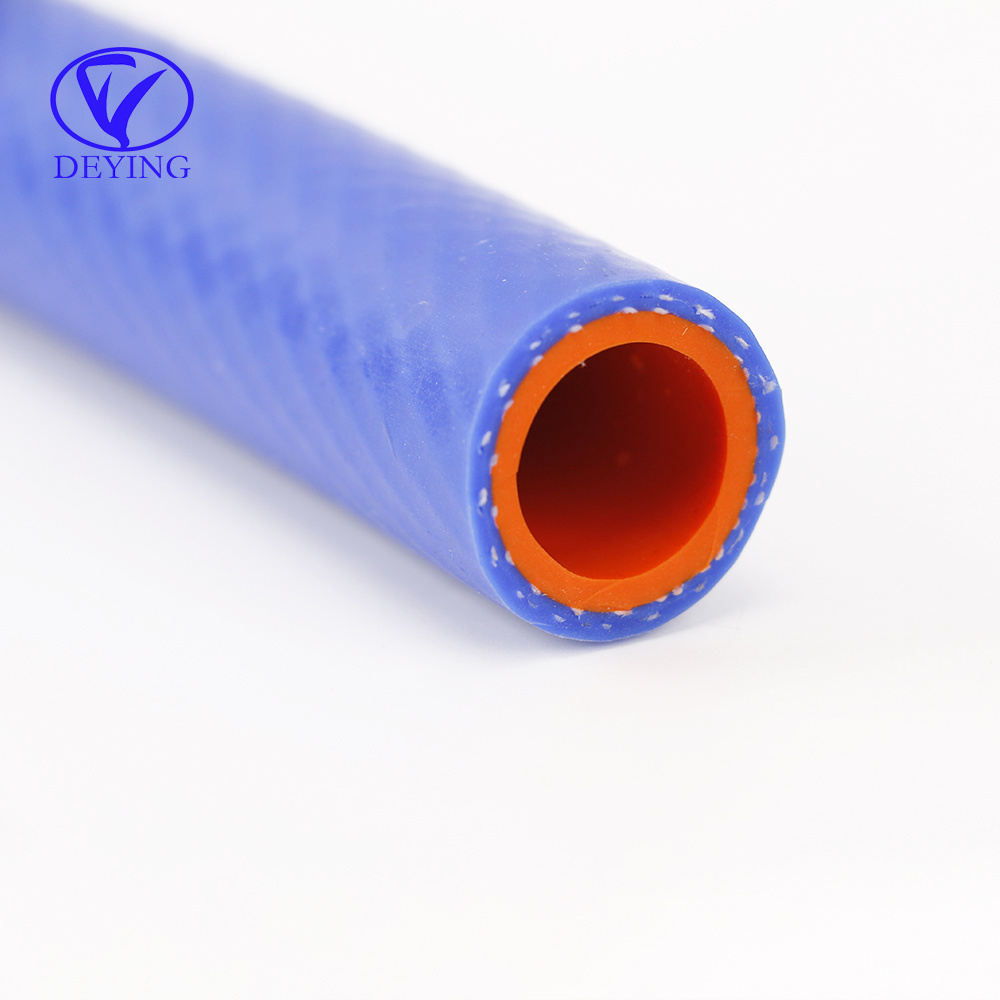 6mm 8mm 12mm 14mm 16mm 18mm flexible auto hose/line/pipe/tube silicone rubber tubing for auto