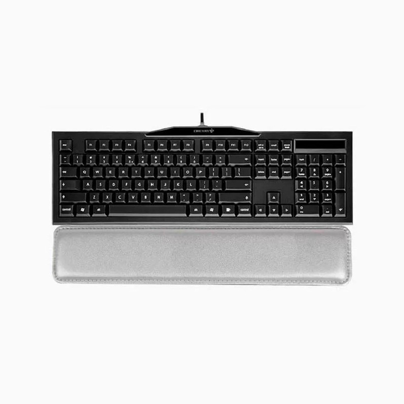 Pu leather memory foam anti slip cushion support computer keyboard wrist rest pads for office gaming typing