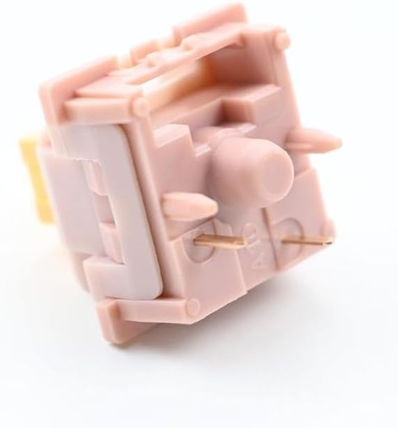 3-Pin 5pins OUTEMU Peach Silent Switch  Pre-lubed Linear Switch  MX DIY Replaceable Switches