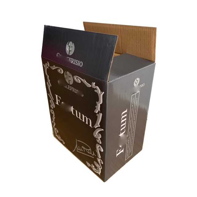 Factory Wholesale Shipping Carton Beer Wine Corrugated Box Packaging