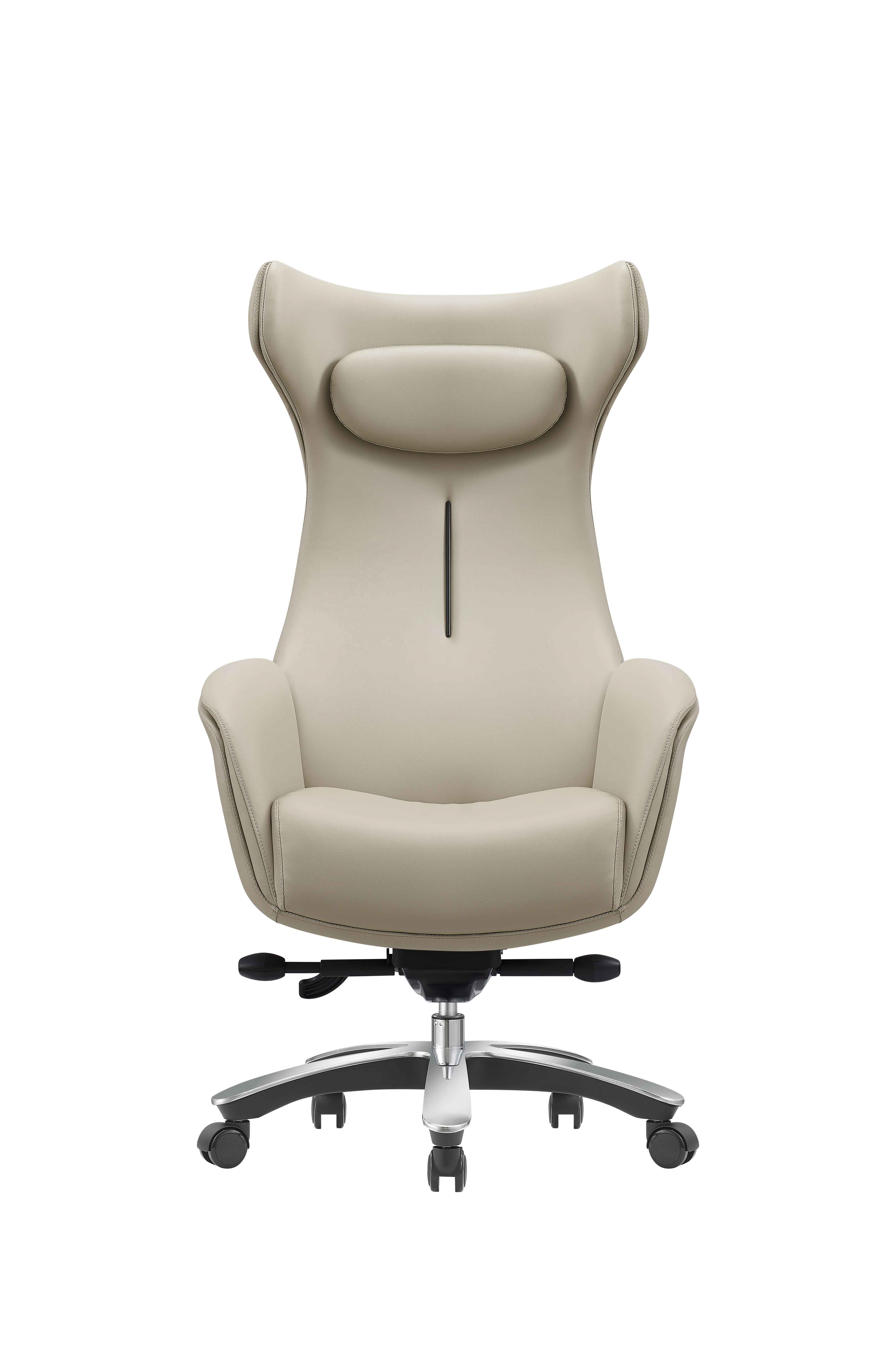 Luxury Large High Back Leather Boss Meeting Manager Executive Ergonomic Office Chair