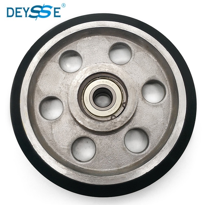 Elevator accessories door parts slider wheel 150mm nylon roller for elevator