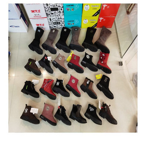 3.85 Dollar Model AX002 Size 26-37 Warm Fur children's winter boots with different patterns