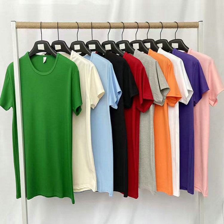 1 Dollar Model FYK051 Outdoor Men Basic Oversized Plain T Shirt Men Summer Clothes With Different Colors