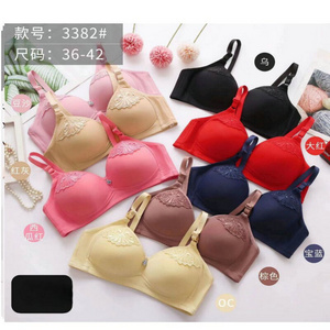 1.15 Dollars Model LS104 Size 36-42 Perfect Shape Foam Pad Plus Size Push Up Mature Women Bra Without Wire