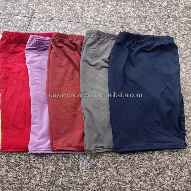 0.78 Dollars MLRS034  Women's Casual Elastic Waist Women Boxer Running Sweat Shorts With Many Colors