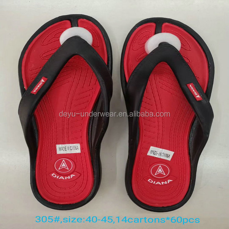 0.95 Dollar NTX013 Wholesale assorted men and ladies mix styles flat flip flops