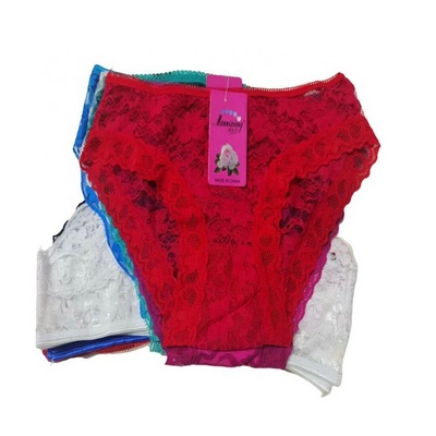 0.2 Dollars Model NK056 Women's Underwear Transparent Lace Underwear Women's Lace Panties Thong With Many Colors