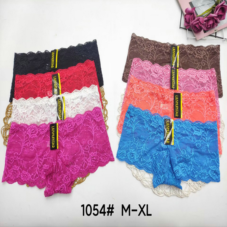 0.34 Dollar Model LAS051 Waist M-XL Ready Ship Transparent Lace Teen Girl Underwear With All Colors