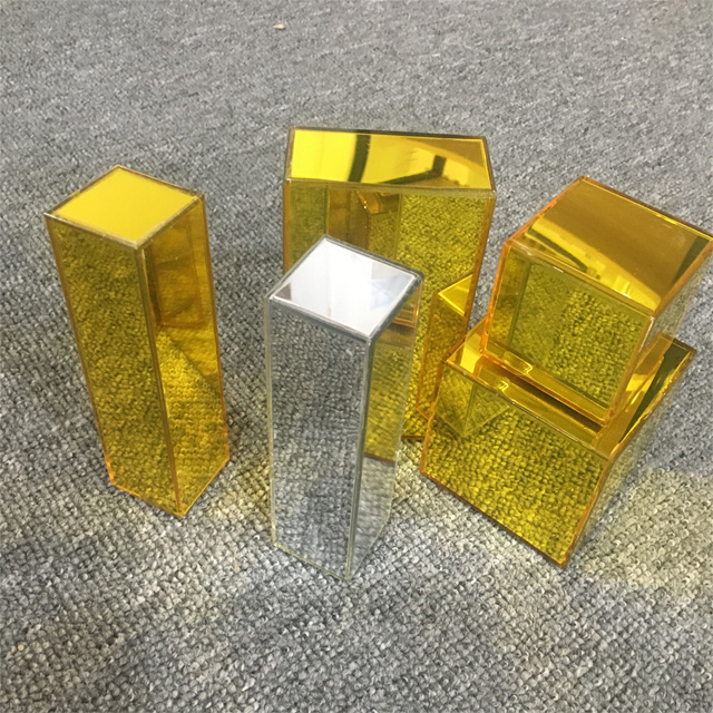 Acrylic Mirror Cube / Mirror Blocks Smooth Edges