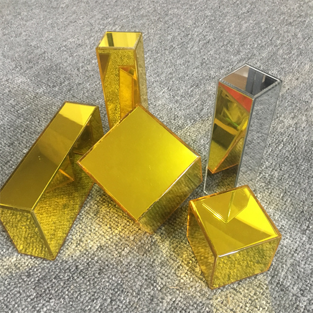 Acrylic Mirror Cube / Mirror Blocks Smooth Edges