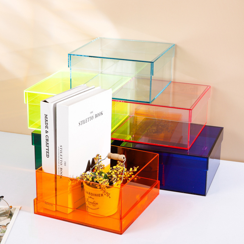 2023 Muticolorful Stackable Assemble Clear Foldable Simple Flip Display Stand Acrylic Shoe Sneakers Storage Magnetic Door Box