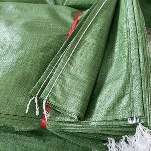 25Kg Construction Sand Green Package Bag Empty Sacks 50Kg PP Woven Sand Bags