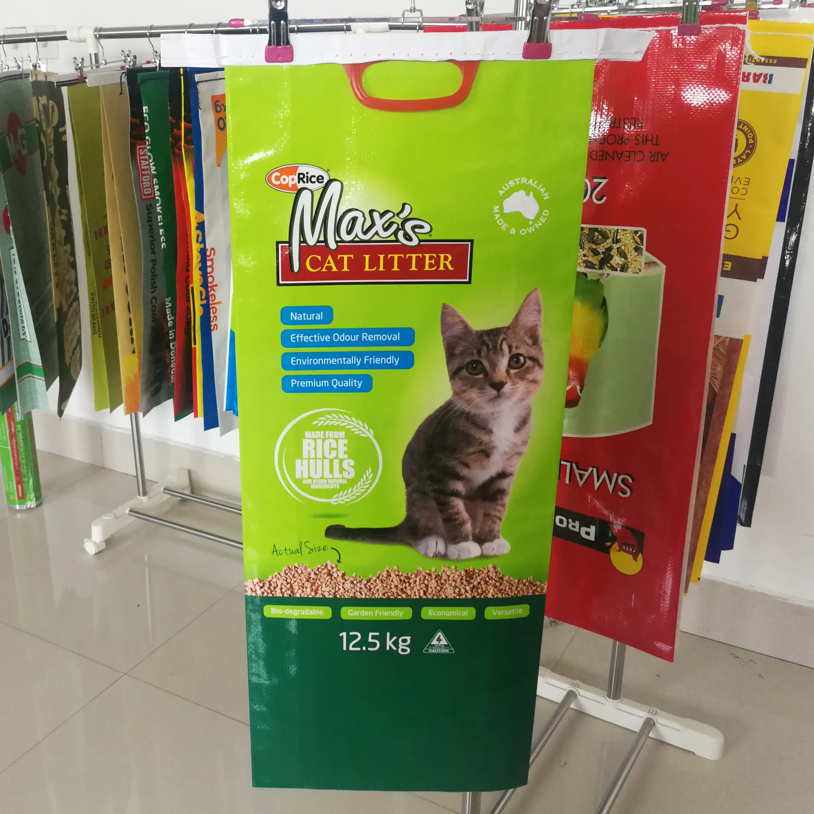 10kg 12.5kg 20kg 25kg 50kg pp animal feed Bag bopp customized color logo design