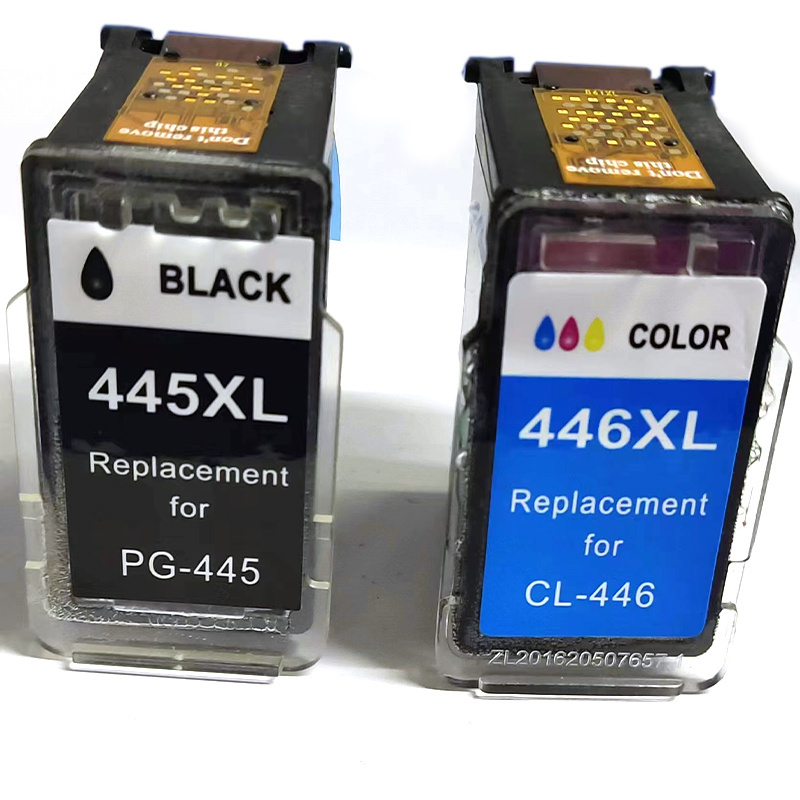 PG-445 CL-446 PG445 CL446 PG 445 445XL 446 446XL Inkjet Cartouche Ink Cartridge for Canon PIXMA MG2540 MG2440 Printer