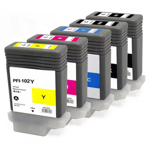 PFI-102 PFI102 PFI 102 Premium Color Compatible Inkjet Ink Cartridge for Canon IPF500 IPF510 IPF700 Printer