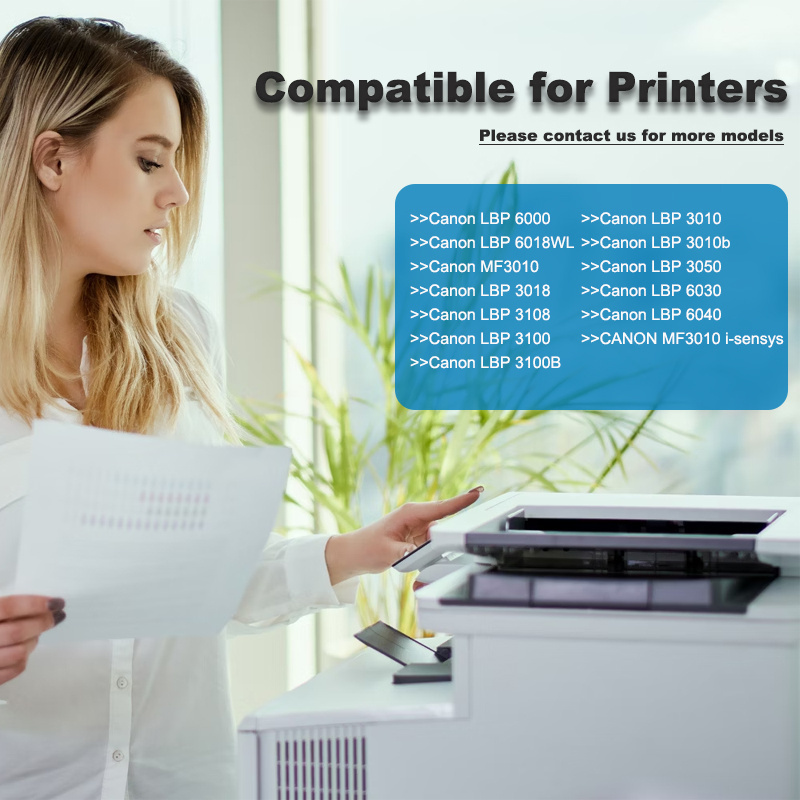 Compatible CRG 325 725 925 laser toner cartridge for Canon LBP 6000 6018WL MF3010 LBP 3018 3108 3100 3100B 3010 3050 6030 6040