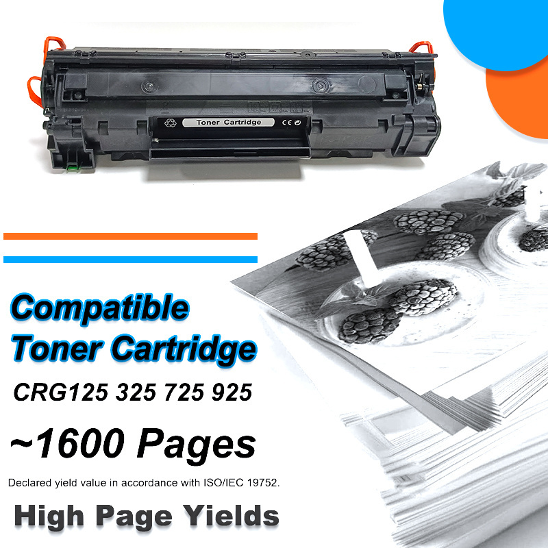 Compatible CRG 325 725 925 laser toner cartridge for Canon LBP 6000 6018WL MF3010 LBP 3018 3108 3100 3100B 3010 3050 6030 6040