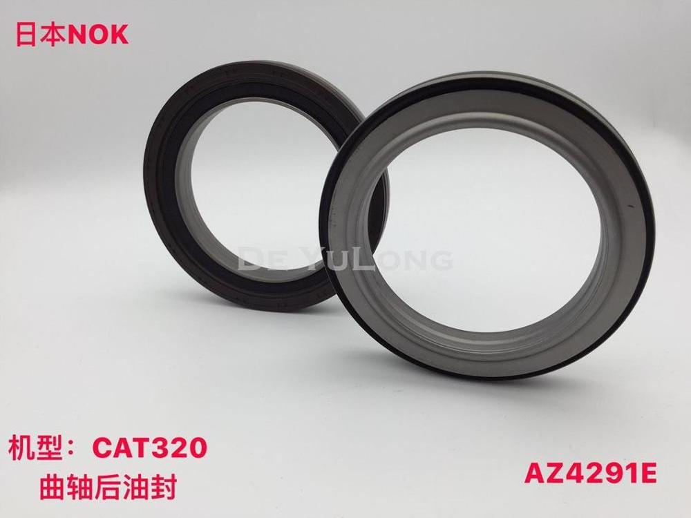 S6K Rear Crankshaft Oil Seal AZ4291E Genuine N O K Oil Seas Shaft Seals For E200B CAT320